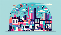 Illustration de l'article de blog Transport léger à Paris et petite couronne : un marché local en pleine expansion