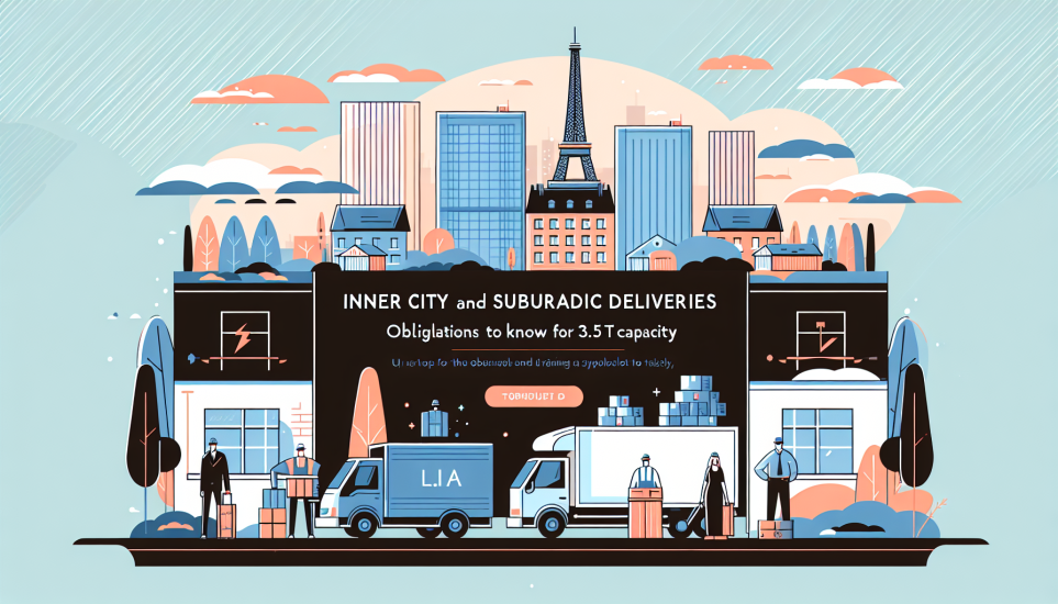 Illustration de l'article de blog Livraisons intramuros et petite couronne : obligations à connaître pour la capacité 3,5 t