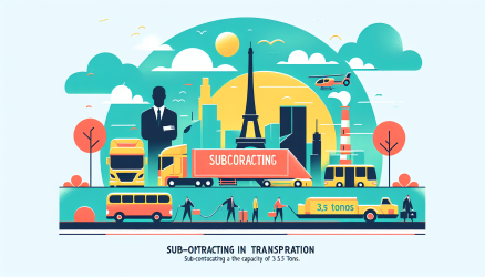 Illustration de l'article de blog Sous-traitance à Paris : Qui doit porter la capacité 3,5 t ? Décryptage des règles et obligations